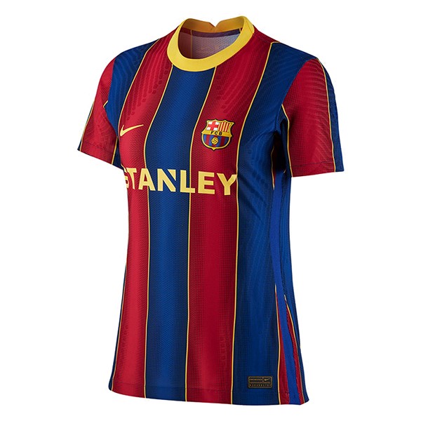 Maillot Football Barcelone Domicile Femme 2020-21 Bleu Rouge